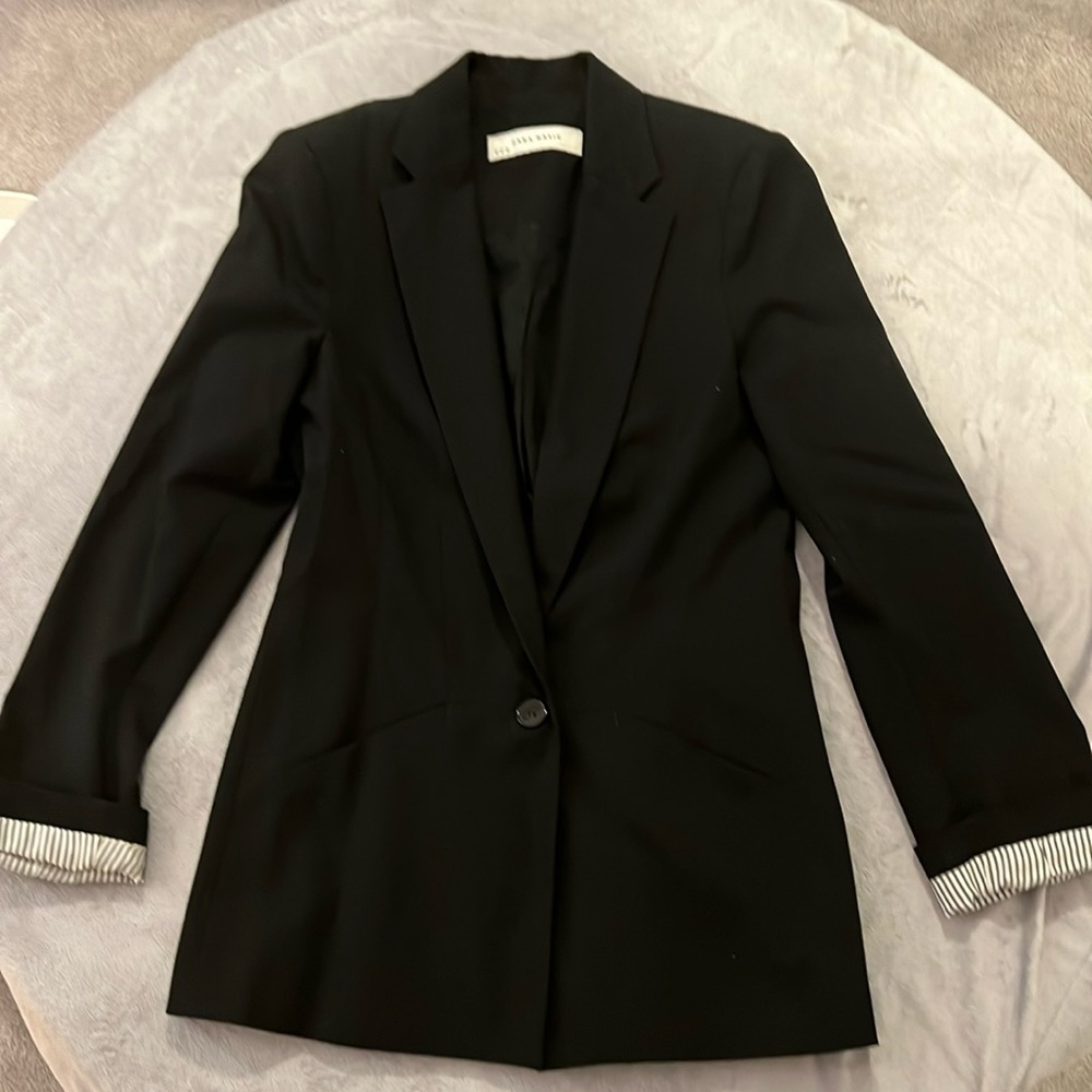 Zara Blazer roll up sleeves